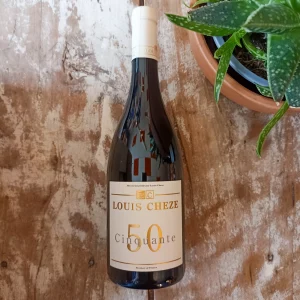 50 Cinquante blanc Domaine Louis Chèze disponible chez Gare à la Cave 59 Bailleul