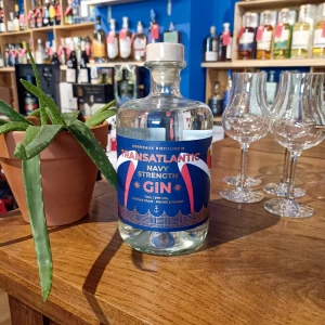 Gin Transatlantic Navy Strenght 57 % vendu par Gare à la Cave à Bailleul