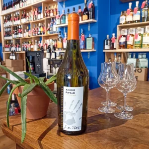 Jurassique Arbois-Pupillin blanc Domaine de la Renardière disponible chez Gare à la Cave à Bailleul 59