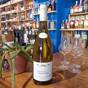 Mâcon La Roche Vineuse blanc Château de la Greffière vendu par Gare à la Cave à Bailleul