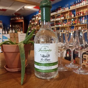 Rhum Agricole blanc La Digue La Favorite Martinique vendu par Gare à la Cave