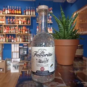 Rhum agricole blanc Coeur de Canne 50 % La Favorite Martinique vendu par Gare à la Cave