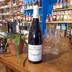 Syrahvissante rouge Domaine Louis Chèze disponible chez Gare à la Cave 59 Bailleul