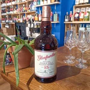 Whisky Glenfarclas 15 ans 40 % Ecosse vendu par Gare à la Cave à Bailleul