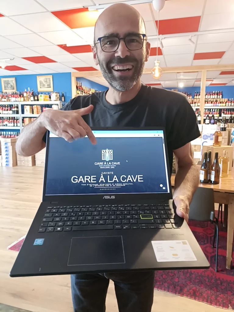 Site Internet Gare à la Cave