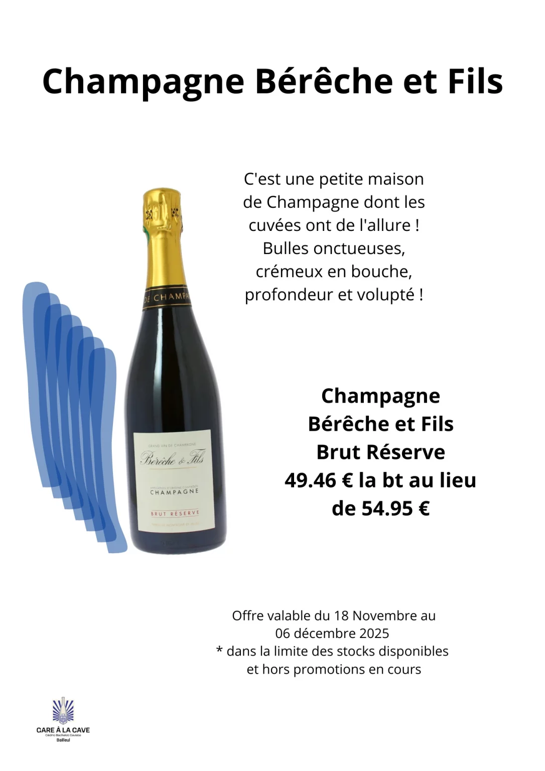 CHAMPAGNE BERECHE et FILS