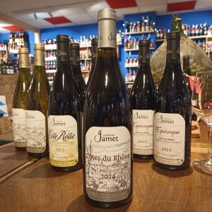 Côtes du Rhône rouge Domaine Jamet disponible chez Gare à la Cave à Bailleul 59 Lille