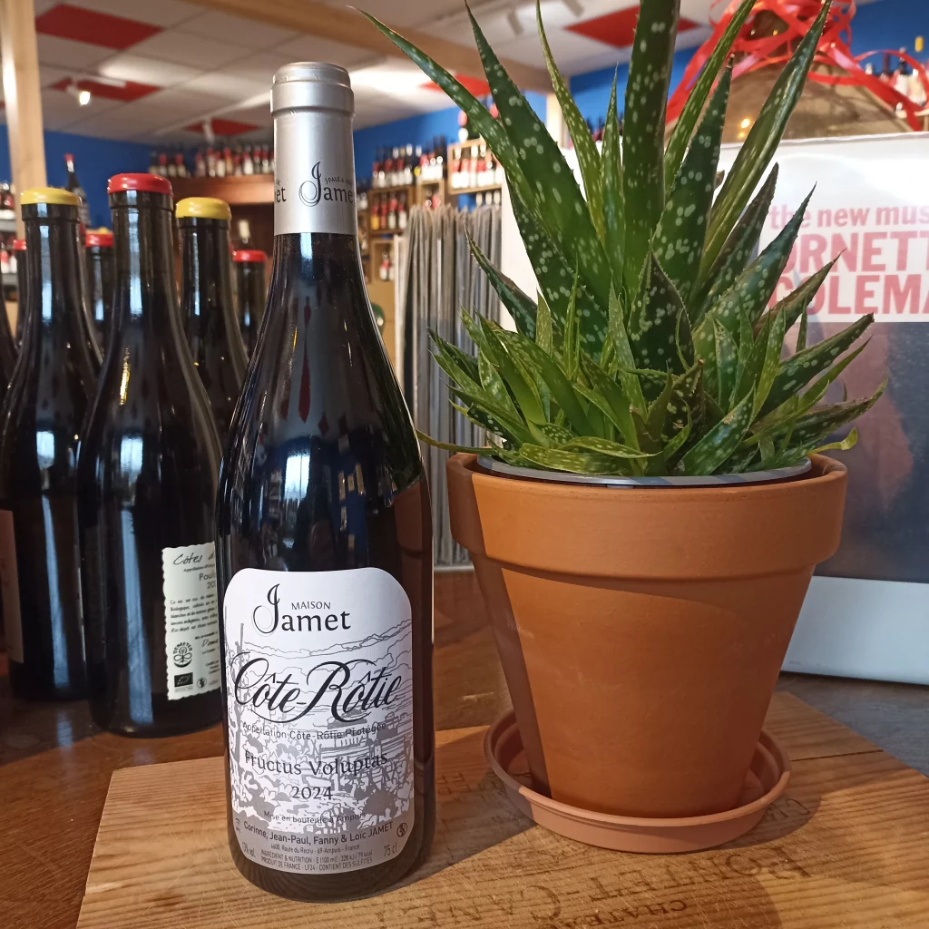 Fructus Voluptas Côte-Rôtie Domaine Jamet Rhône vendu par Gare à la Cave à Bailleul 59