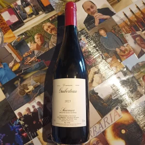 Saumur rouge Domaine Guiberteau disponible chez Gare à la Cave à Bailleul 59