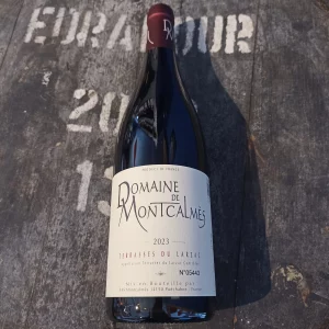 Domaine de Montcalmès rouge Terrasses du Larzac disponible chez Gare à la Cave