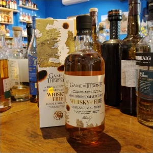 Kyrö Game of Thrones Whisky of Fire 46% une rareté disponible chez Gare à la Cave Bailleul 59