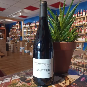 Sancerre rouge Pierre Martin, sublime vin vendu par Gare à la Cave à Bailleul