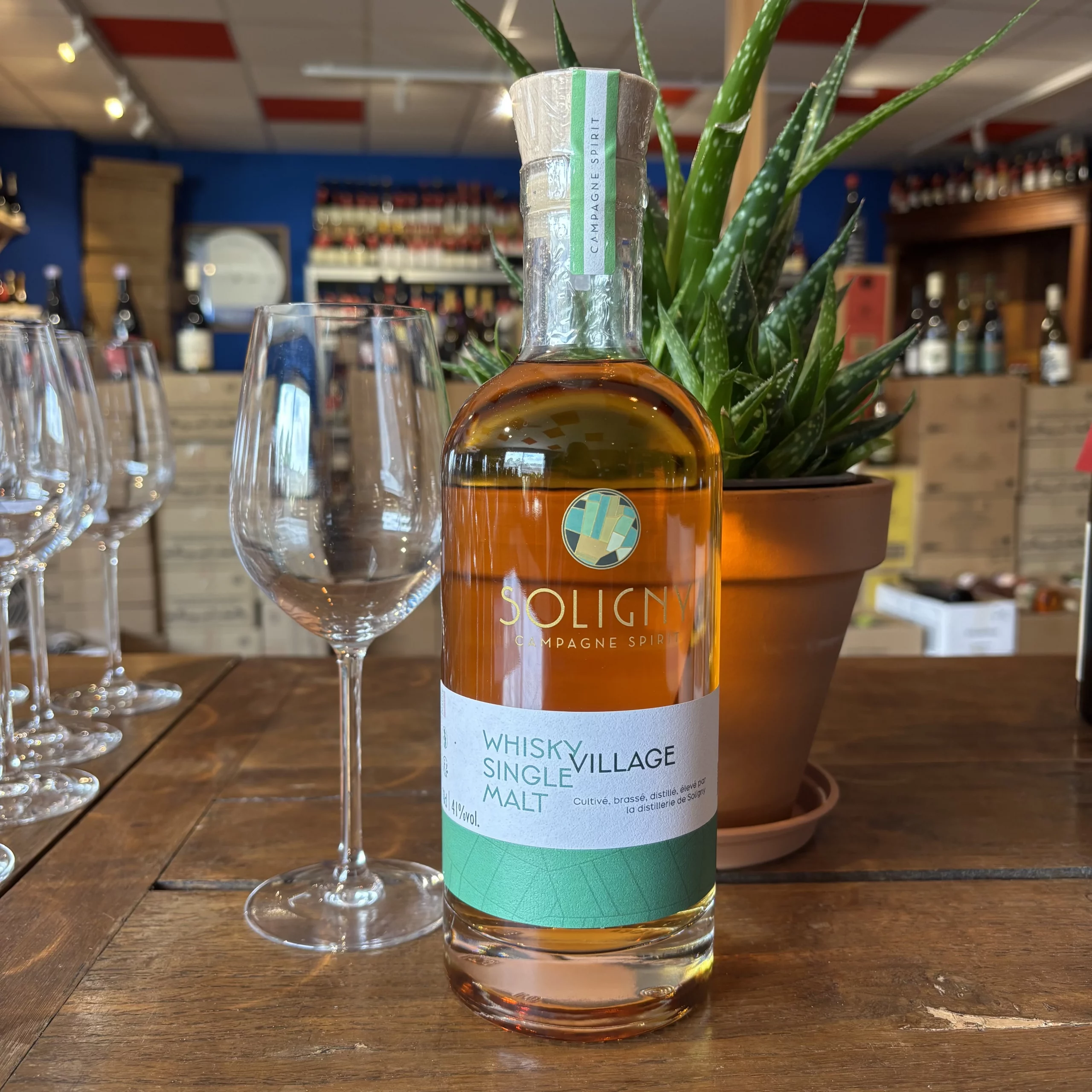 Soligny Village Single Malt 41 % France vendu par Gare à la Cave à Bailleul