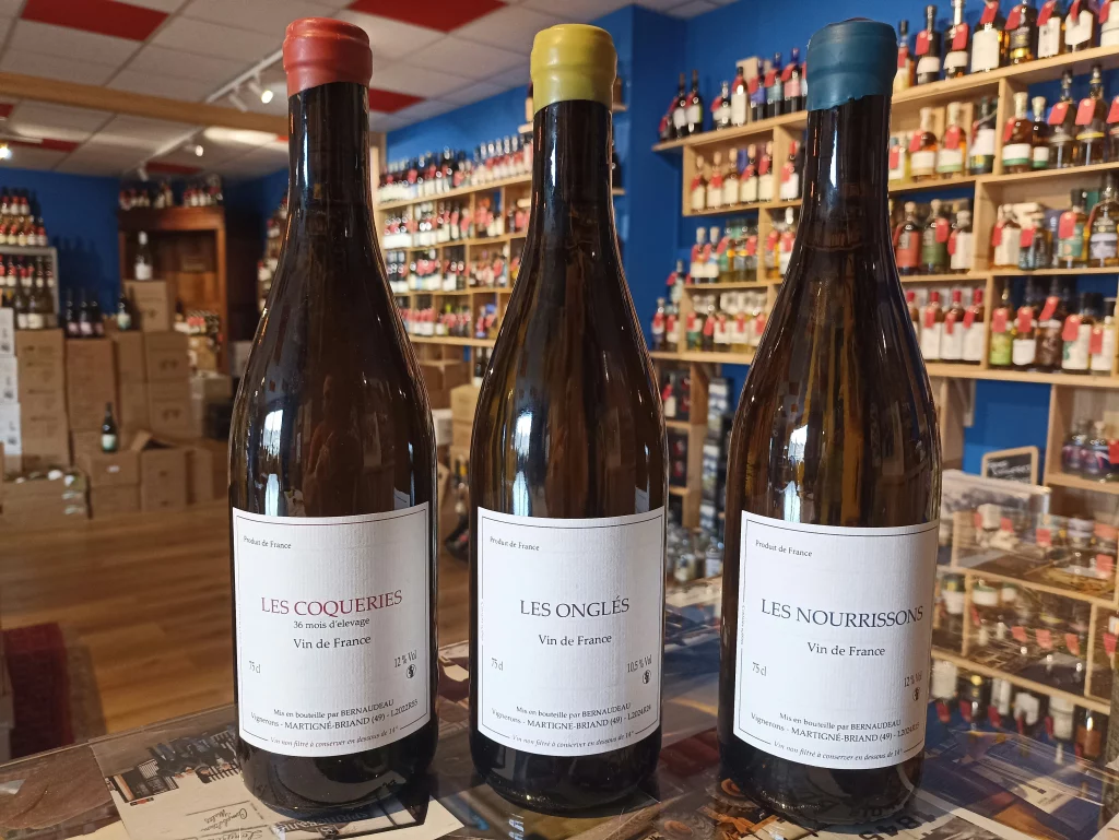 Stéphane Bernaudeau en Anjou, des nectars disponibles chez Gare à la Cave 59