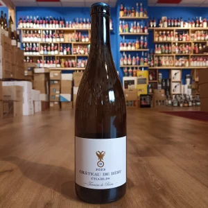 Chablis Terroirs de Béru Château de Béru un vin incroyable disponible chez Gare à la Cave à Bailleul 59 Hauts de France