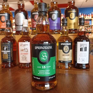 Springbank 15 ans 46 % Campbeltown Scotland dispo chez Gare à la Cave 59 Hauts de France